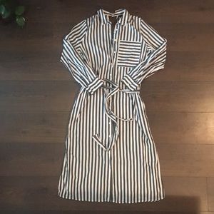 Cotton Striped Dress